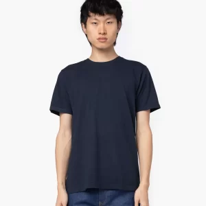 Camiseta algodón orgánico Navy - Pack 3 uds