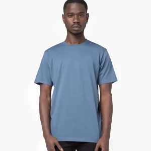 Camiseta algodón orgánico Azul - Pack 3 uds