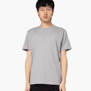 Camiseta algodón orgánico Gris - Pack 3 uds