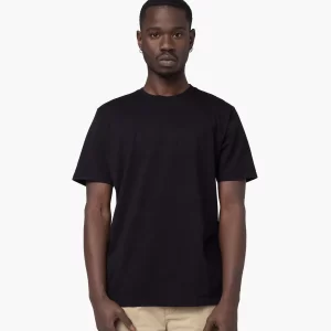 Camiseta algodón orgánico Negro - Pack 3 uds